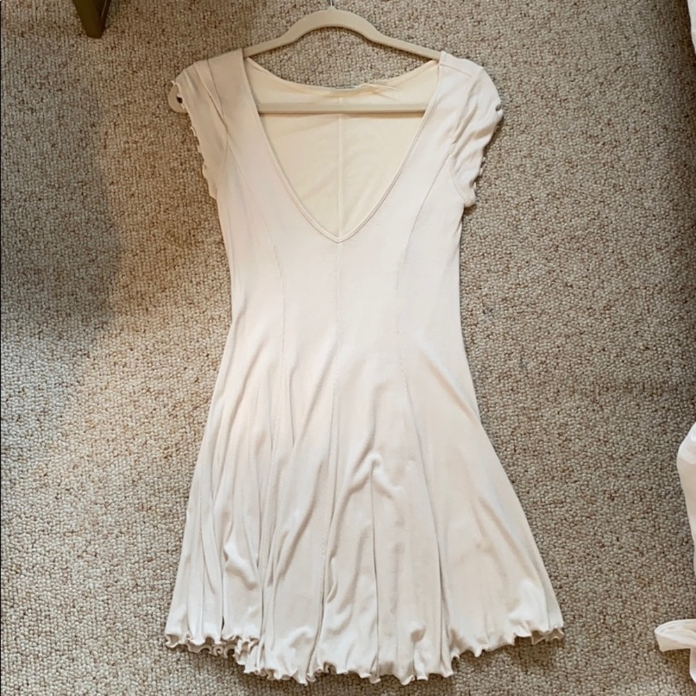 Cream dress